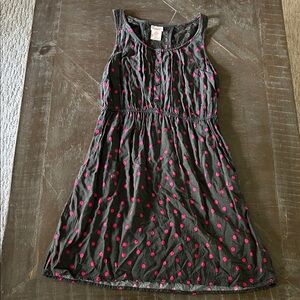 Mossimo Supply Co. Black Dress with Pink Polka Dots